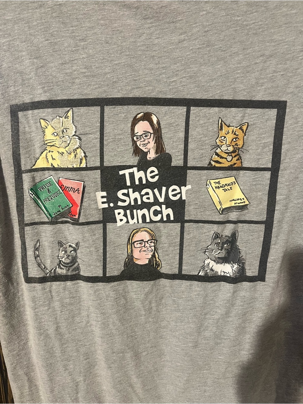 Savannah Grey Ringer Tee - Picture 3 of 3